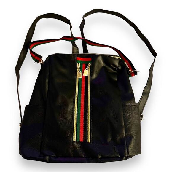 Streetwheres Handbags - Luxury Zippered Pockets Mini Backpack Unisex OS - Preppy Streetwear Skater NWT